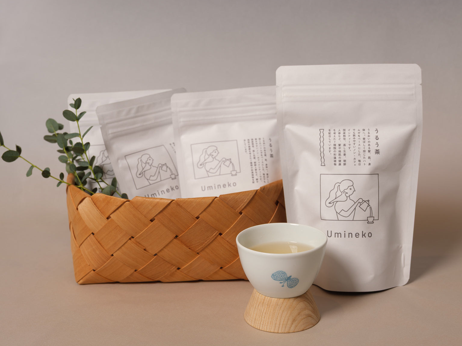 一日を通して、うるう茶と過ごす